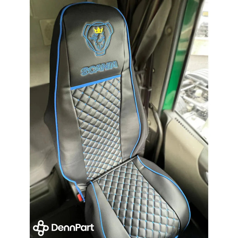 Scania Seat Covers X2 (Blue)