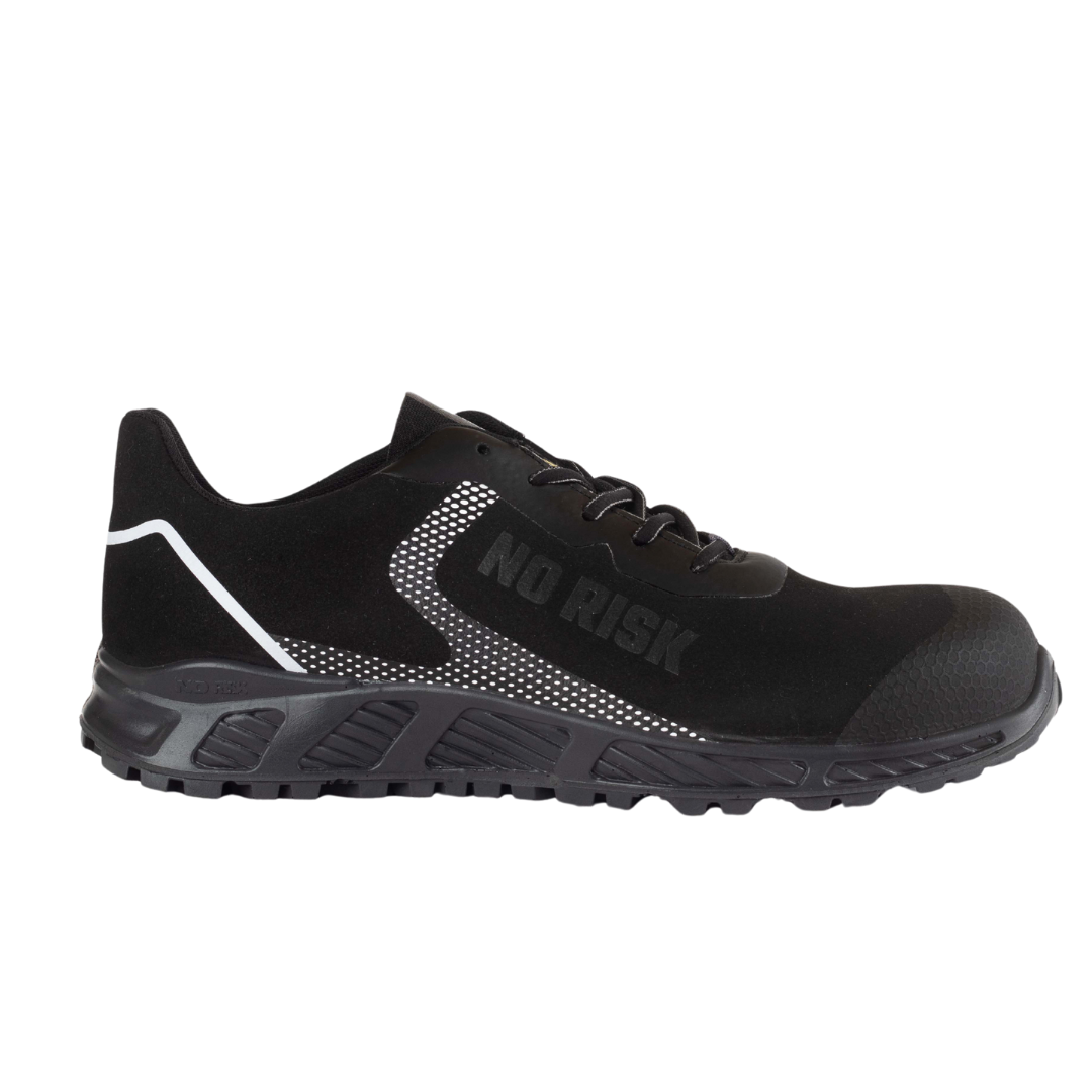 NO RISK Black Panther Safety Shoes