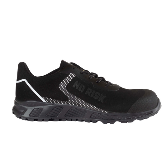 NO RISK Black Panther Safety Shoes