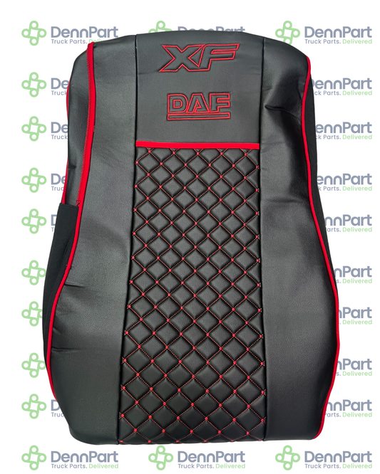 DAF XF Seat Covers X2 (Red).