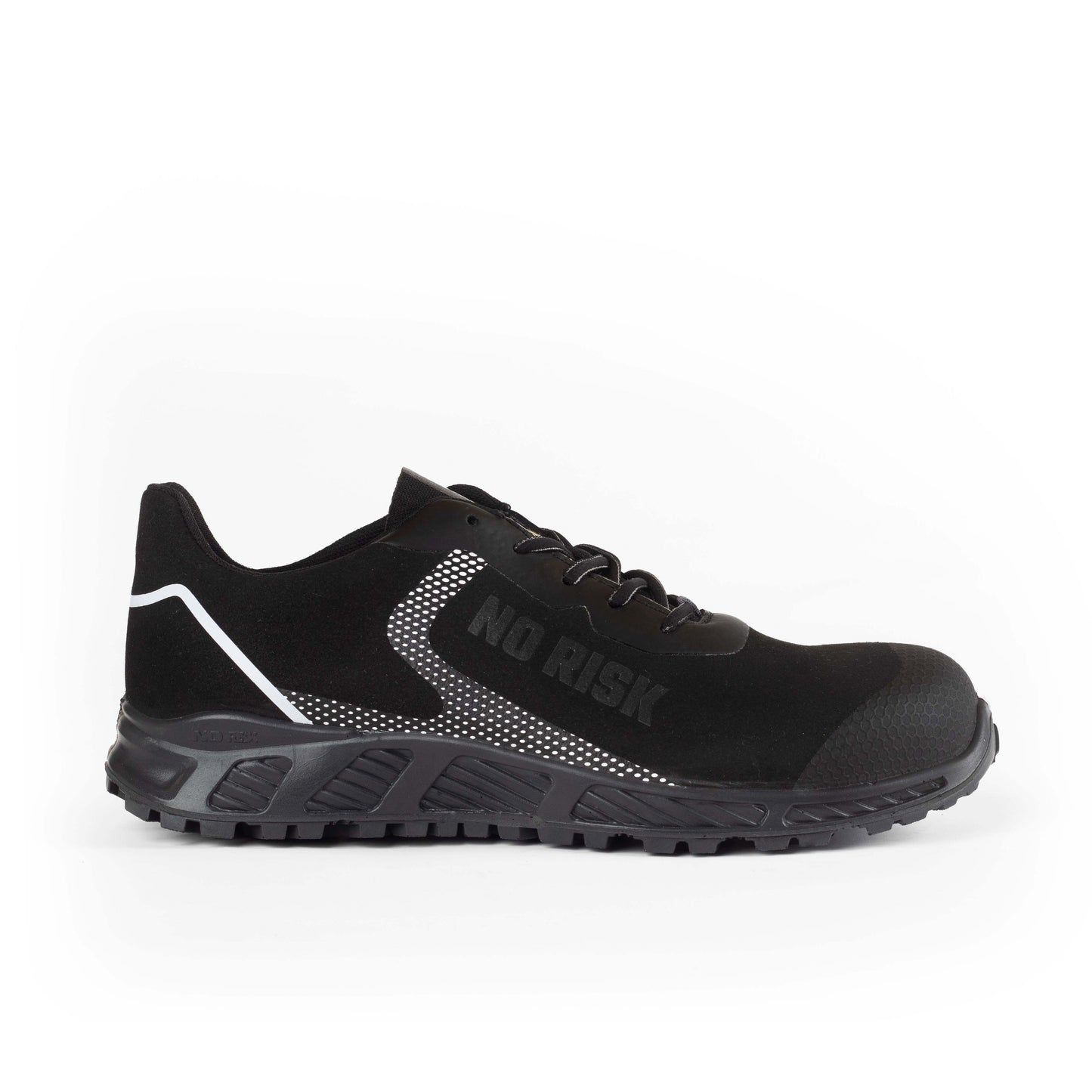 NO RISK Black Panther Safety Shoes