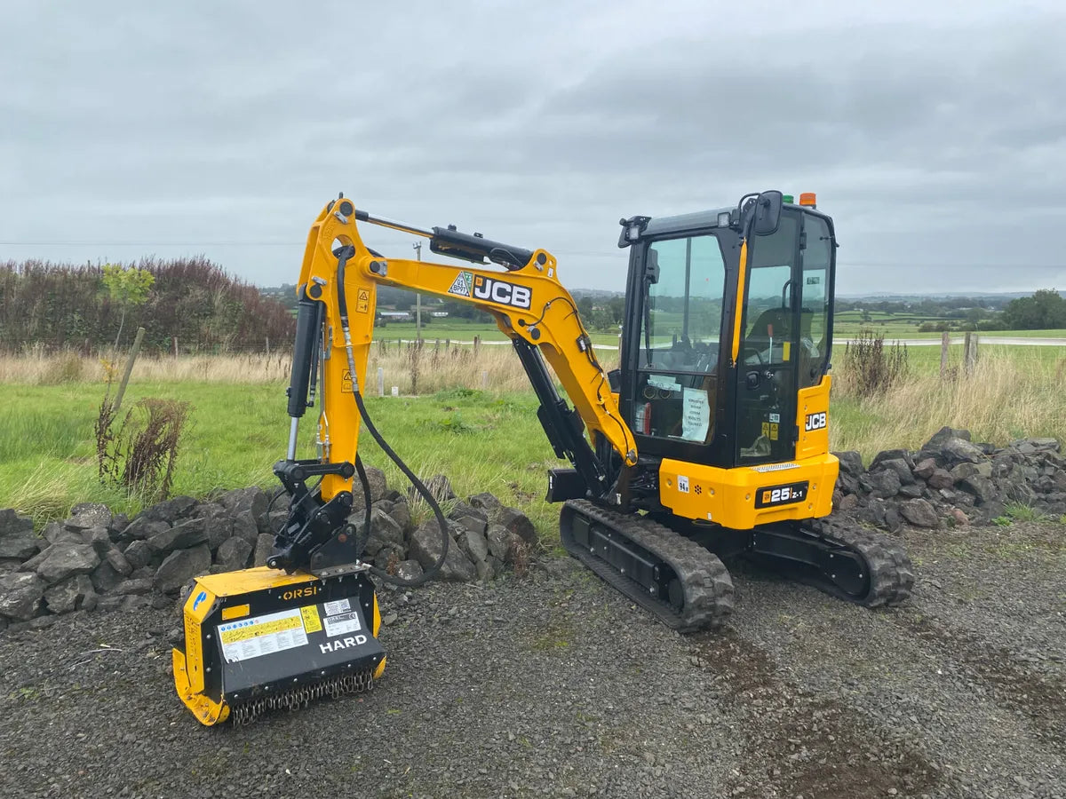 Flail EX Demo Orsi Hard 60 for 2-4 Ton Excavator