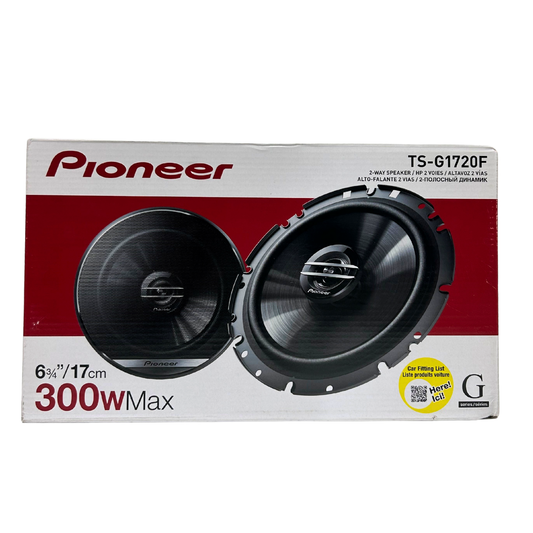 Pioneer 2 Way Speaker TS-G1720F
